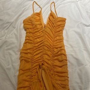 CODIGO Ruched dress size L